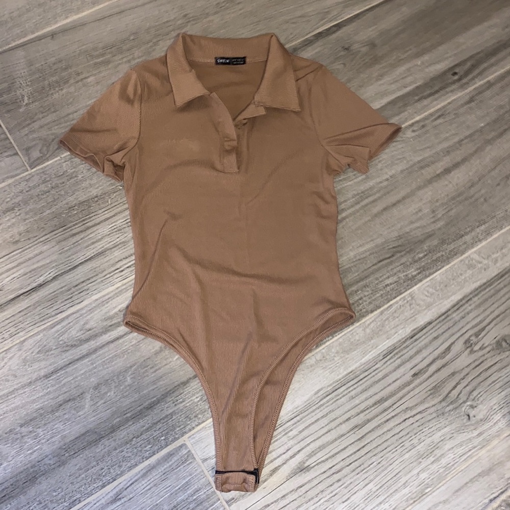 SHEIN Light brown body suit